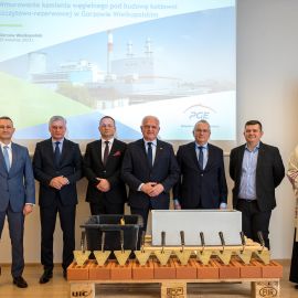 newsimage Wmurowanie kamienia węgielnego pod budowę kotłowni szczytowo-rezerwowej w PGE Energia Ciepła S.A. Oddział Elektrociepłownia w Gorzowie Wielkopolskim